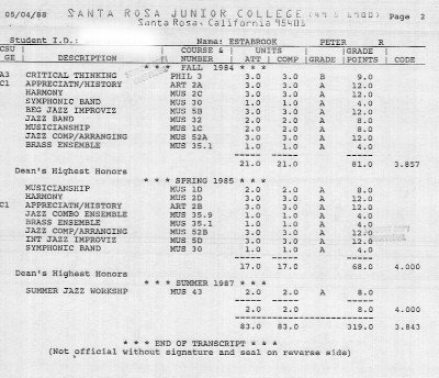 SRJC transcrips (page 2)